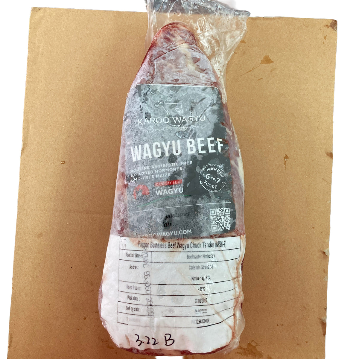 3.22 lb (2) Whole Beef Cuts