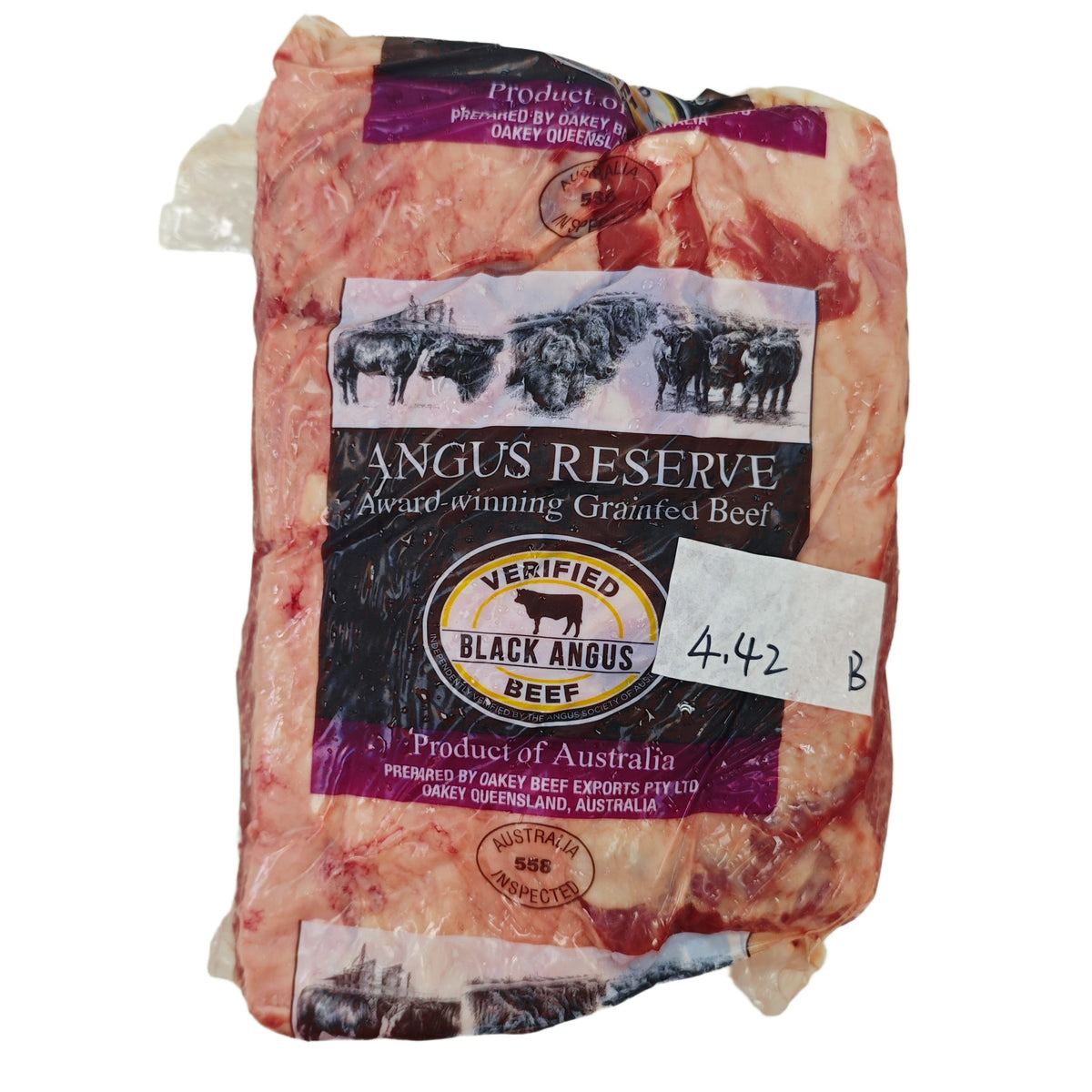 4.42 lb Whole beef cut