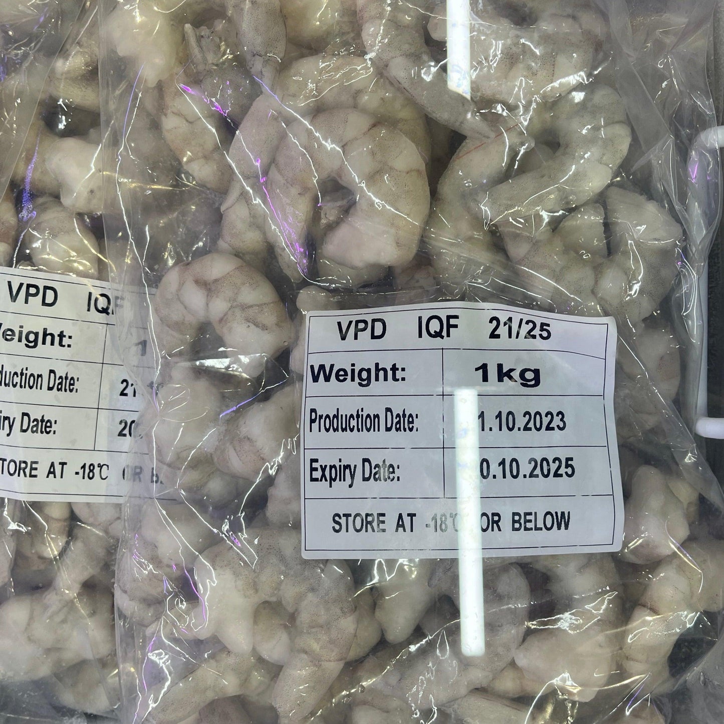 越南🇻🇳特級白蝦仁1kg|純天然捕撈|高蛋白低脂肪|肉質鮮嫩|無添加劑|適合煎、炒、燉、燒烤等多種烹飪方式|冷凍新鮮加工|健康美味選擇 - 新樂大型批發OUTLET