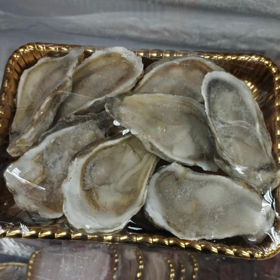 生半殼蠔|大隻多肉|可以清蒸燒烤|抵食|一盒8個