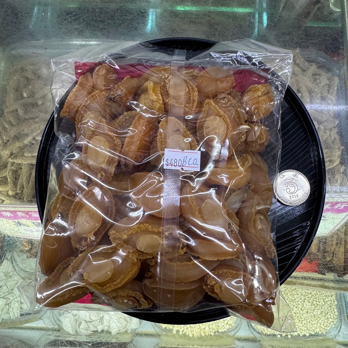 60頭大連極品鮑魚|頂級干鮑|海味珍品|600g|一斤約60頭