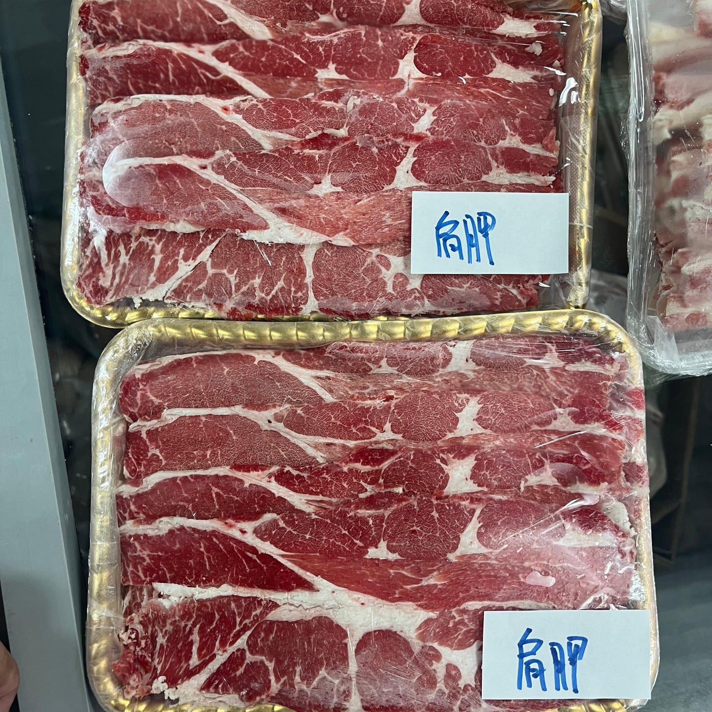 United States 🇺🇸IBP/EXCEL/NATIONAL BEEF ANGUS Chuck Rib Slices|Cut for hot pot slices 2mm|Direct delivery from the origin|High protein|Suitable for ketogenic diet