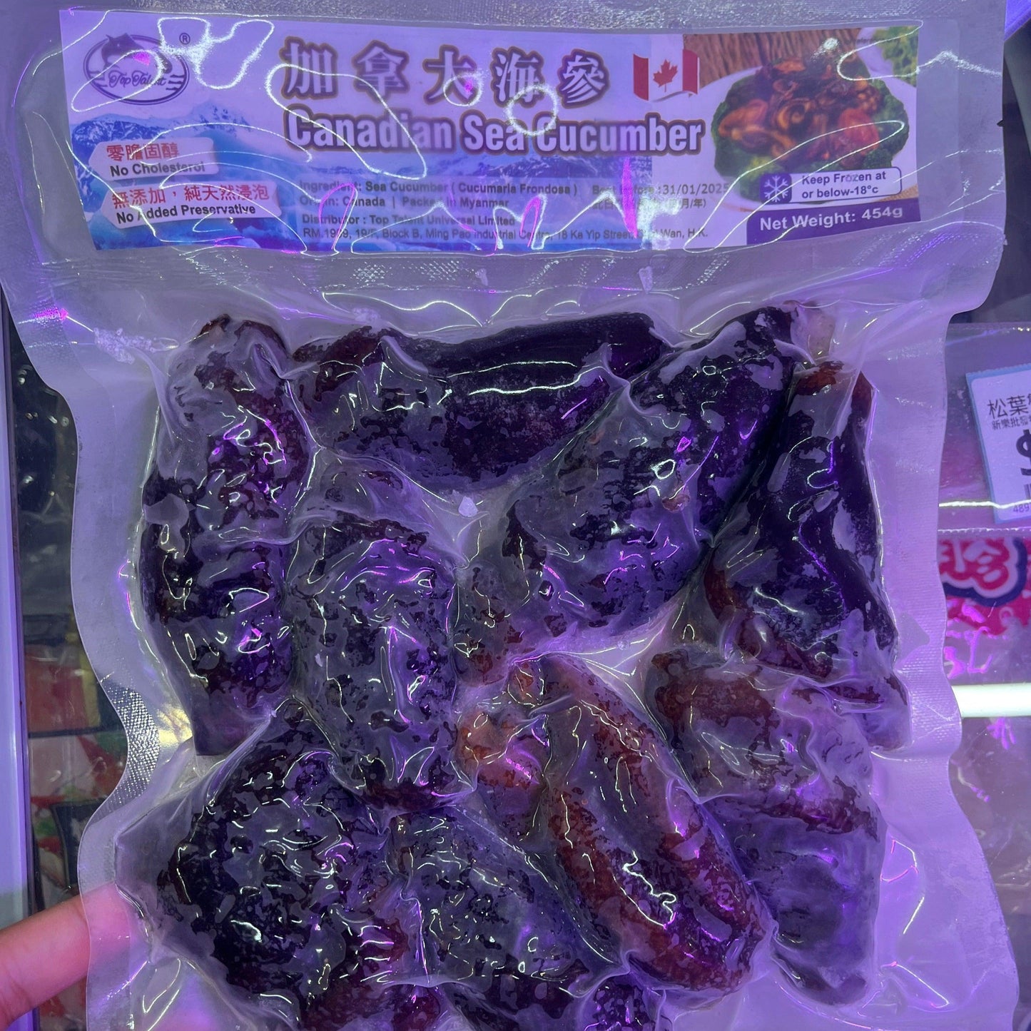 加拿大🇨🇦特大海參454g|純天然野生|高蛋白低脂肪|富含多種營養素|無添加劑|適合燉煮、涼拌、湯品等多種烹飪方式|健康養生食材 - 新樂大型批發OUTLET