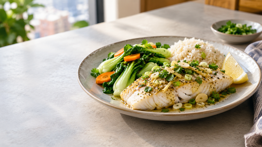 Are haddock fillets milder in flavour? For fitness meals seasoned with lemon and herbs, how can you balance flavour with sodium and calories?