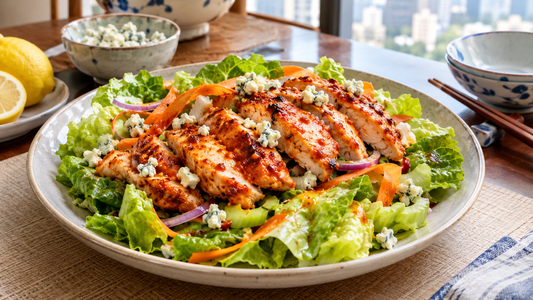 Buffalo Spicy Chicken Breast Crisp Salad