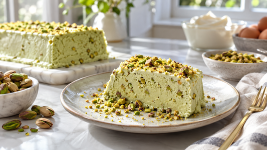 Can you eat dessert while bulking? How to fit Pistachio Semifreddo into a high-protein diet plan