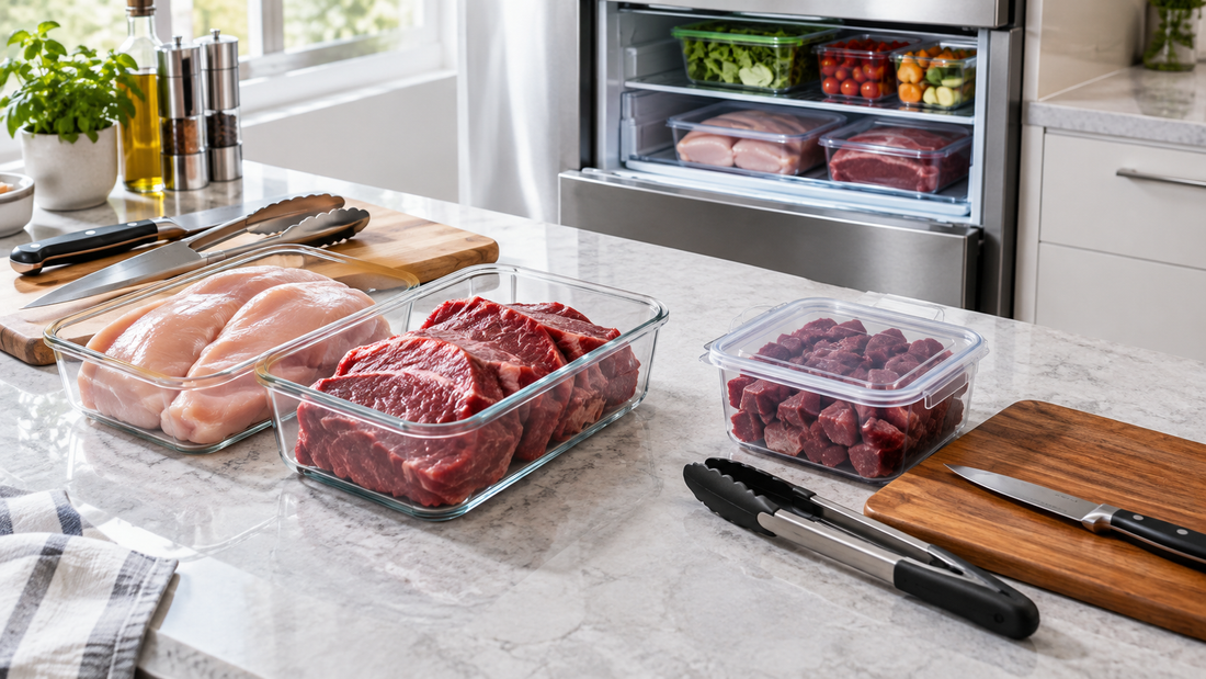 健身 Meal Prep 同時處理雞胸、牛肉＋寵物鹿肉？一套流程避免生肉交叉污染