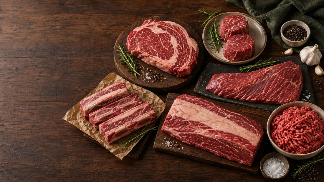 牛肉部位大全｜40個牛肉部位中英對照、口感、煮法及健身選購指南