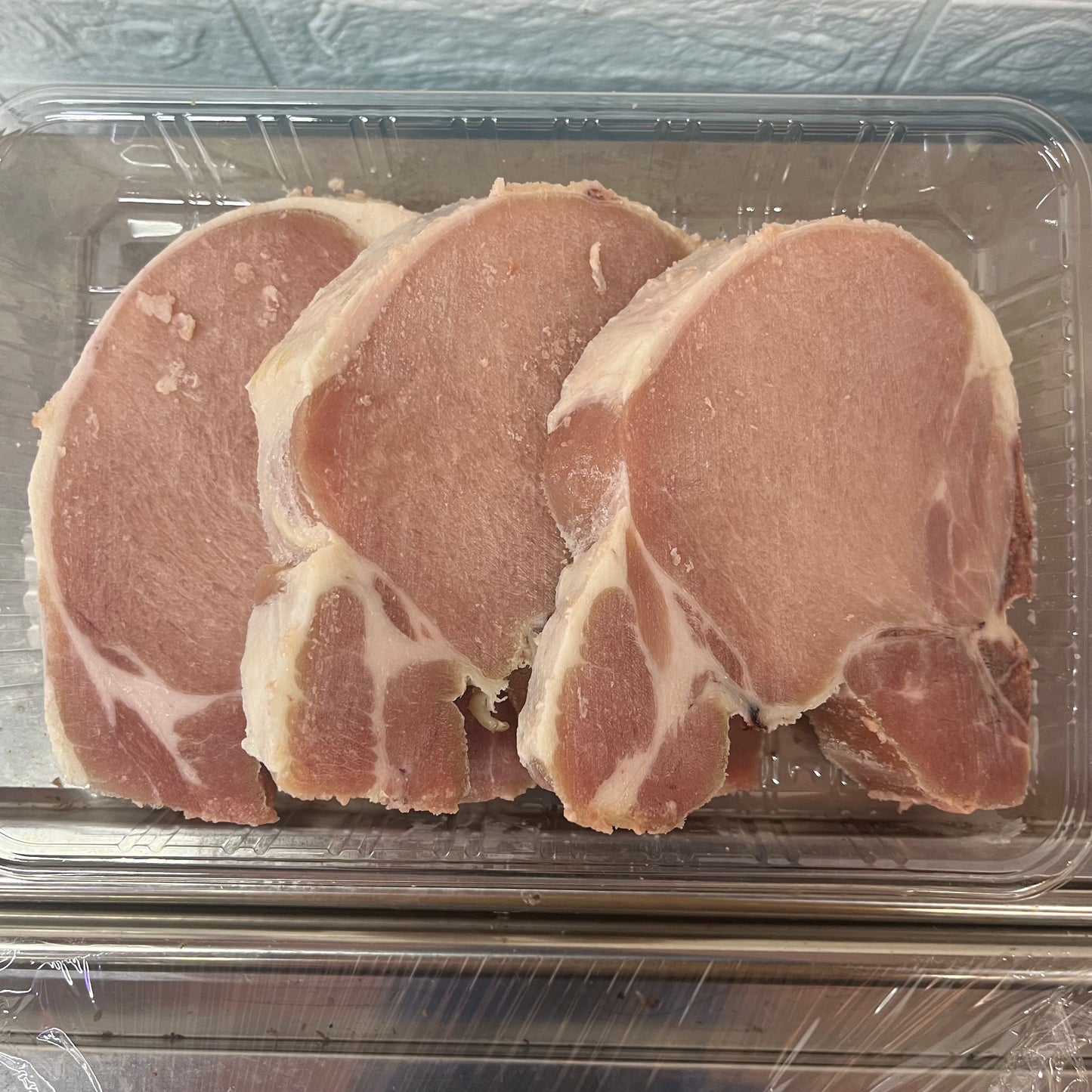 Ireland 🇮🇪 HAMPSHIRE Iberico Pork Chop 2.5cm thick | Raised in a natural environment | Safe and healthy crops to eat | 300 days of slaughter | The taste is as good as real