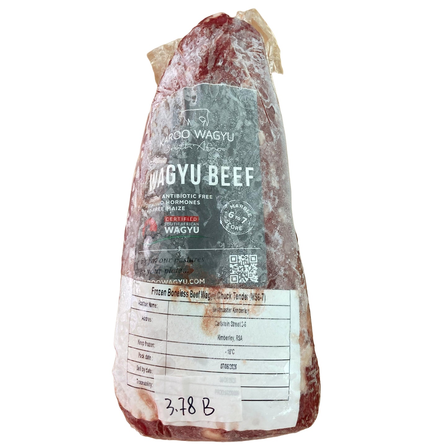 3.78 lb 原條牛肉