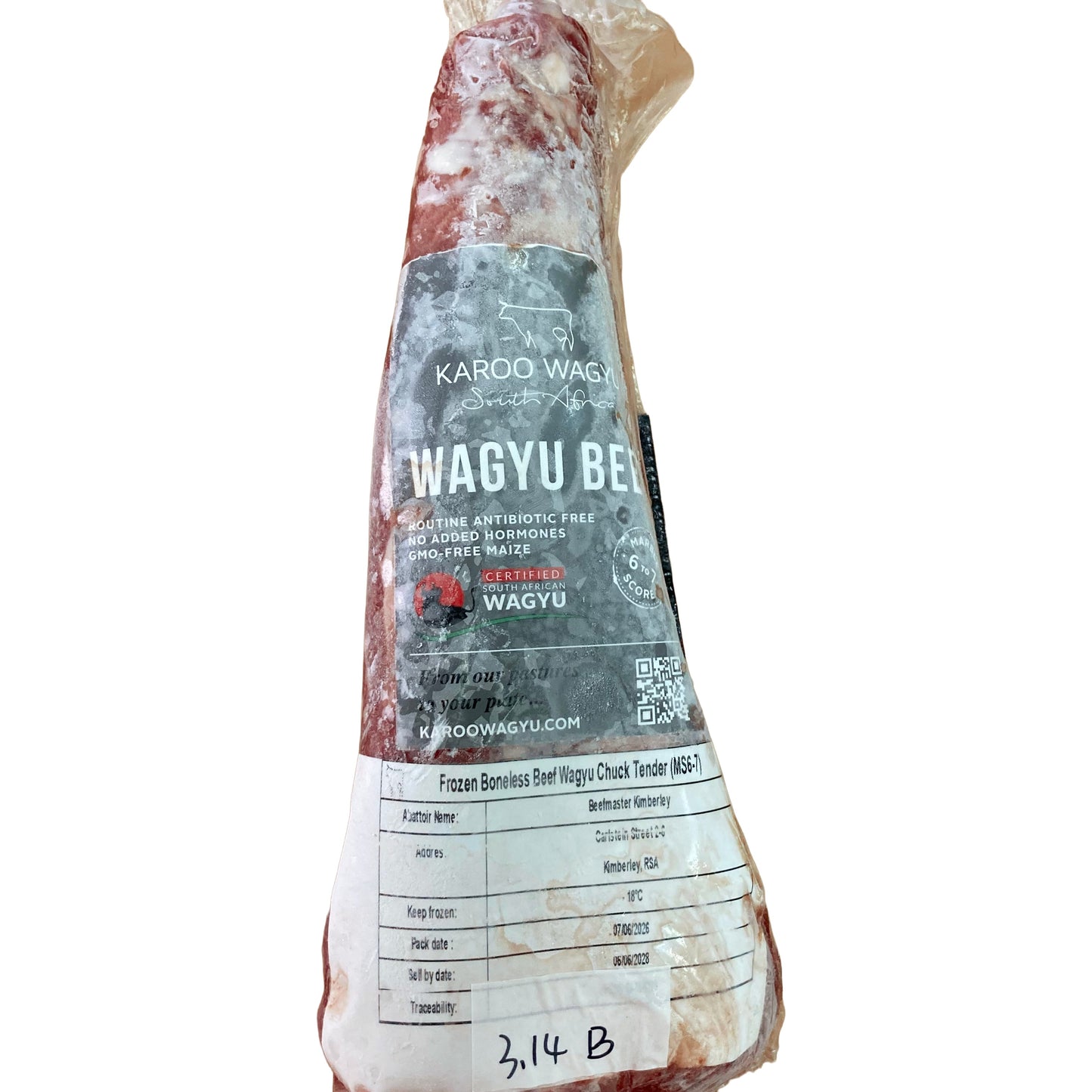 3.14 lb (2) 原條牛肉