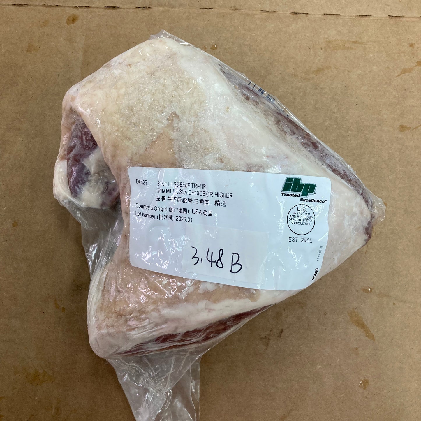 3.48 lb 原條牛肉
