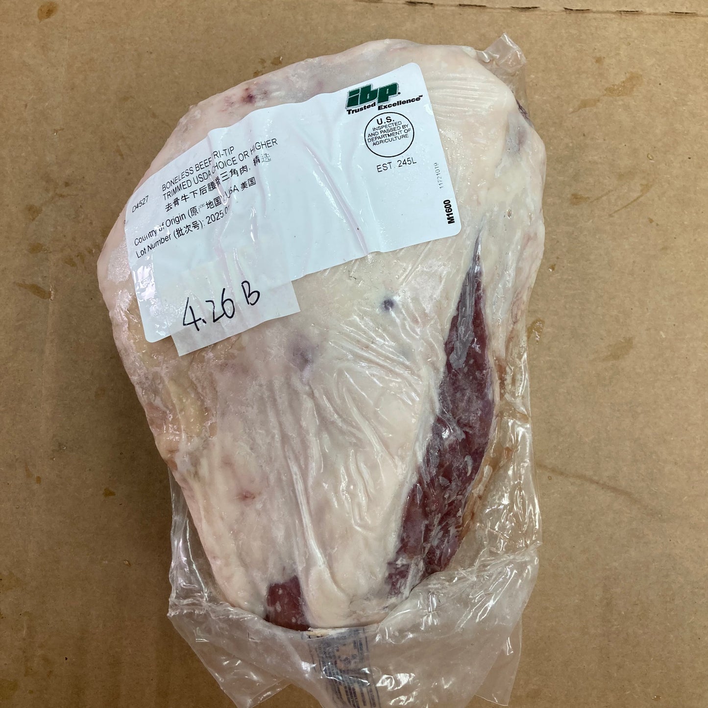 4.26 lb 原條牛肉