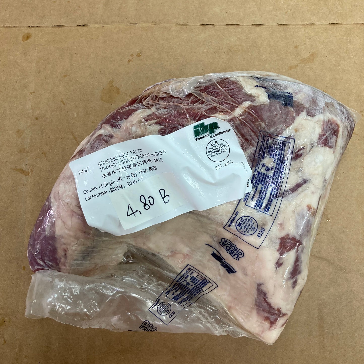 4.8 lb 原條牛肉