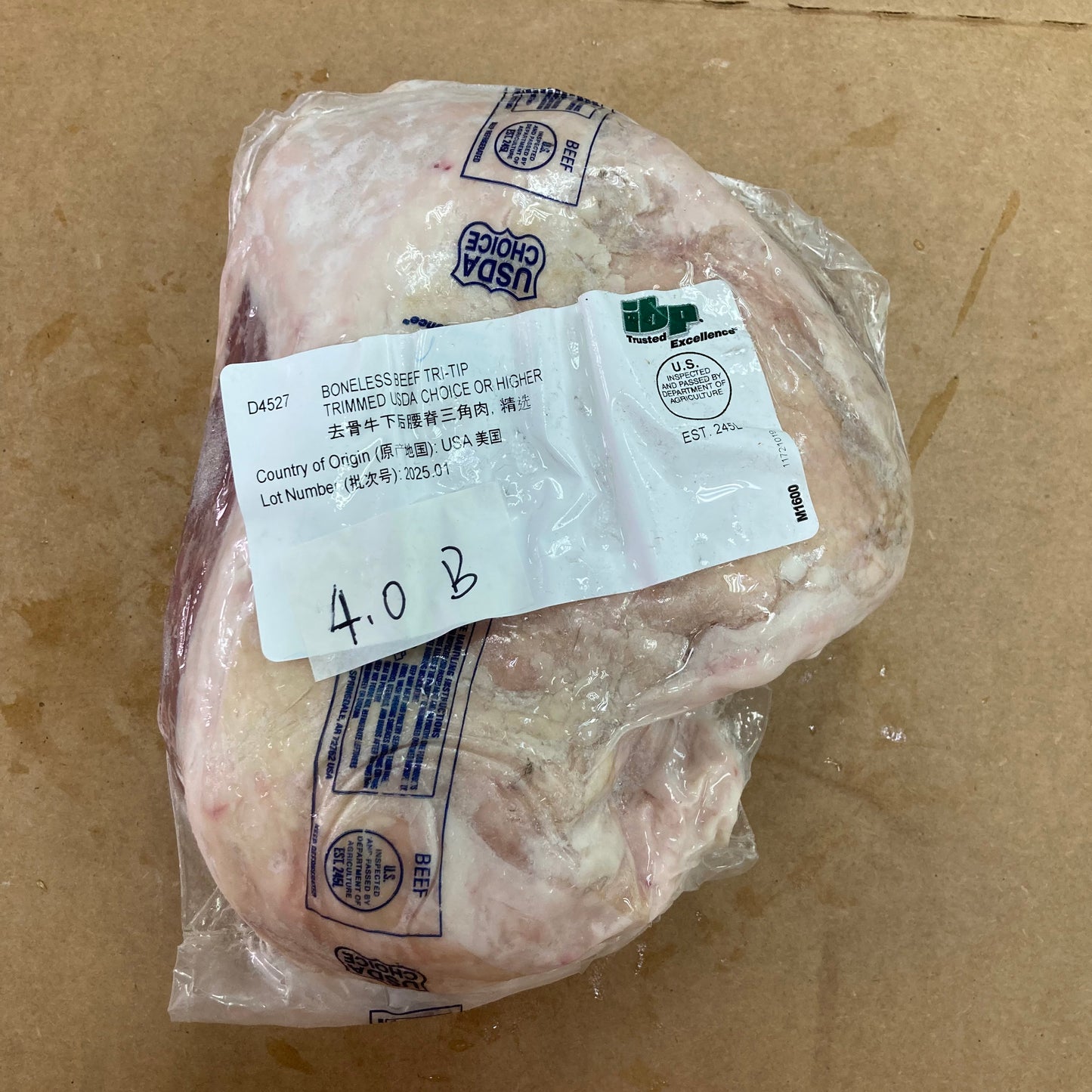 4 lb 原條牛肉
