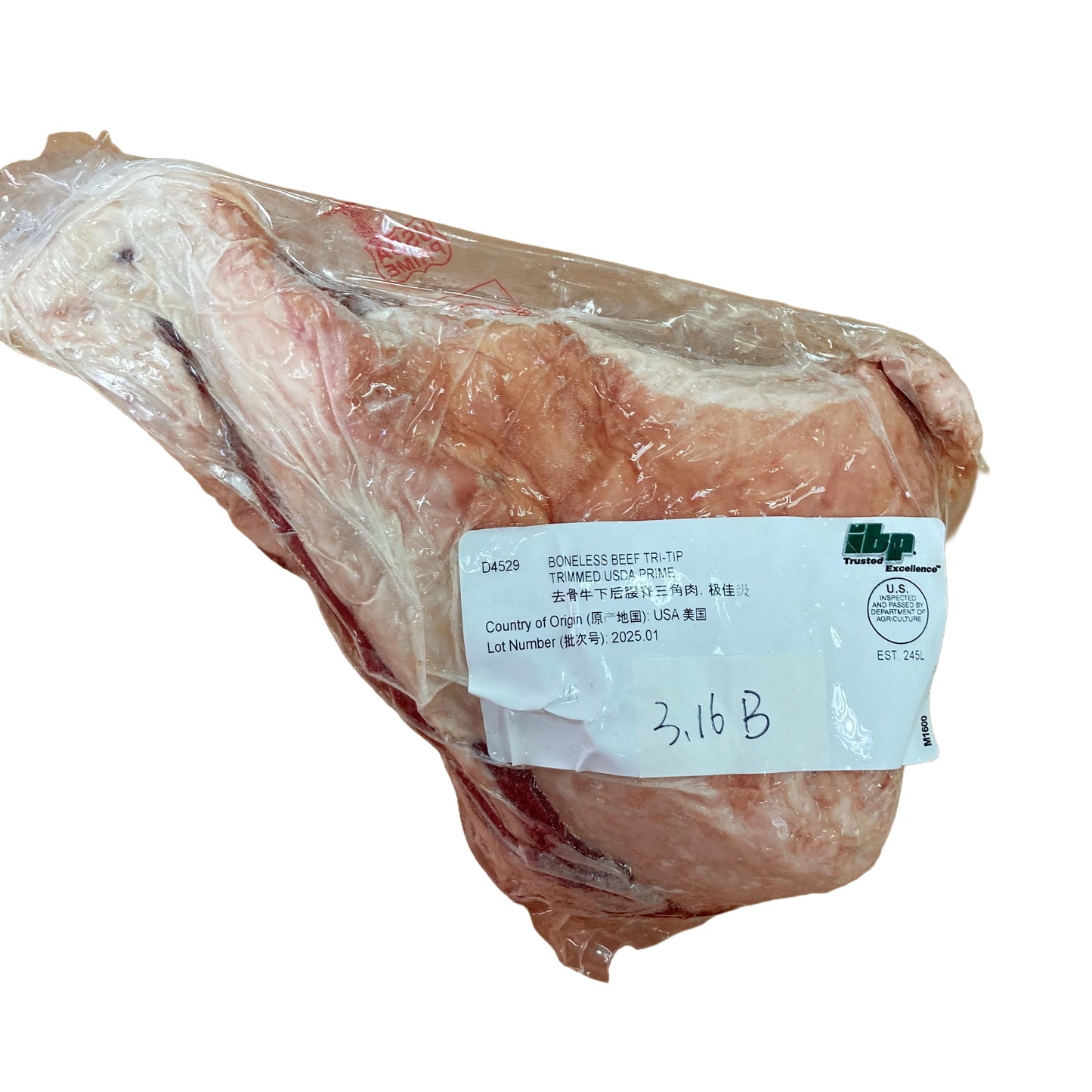 3.16 lb 原條牛肉