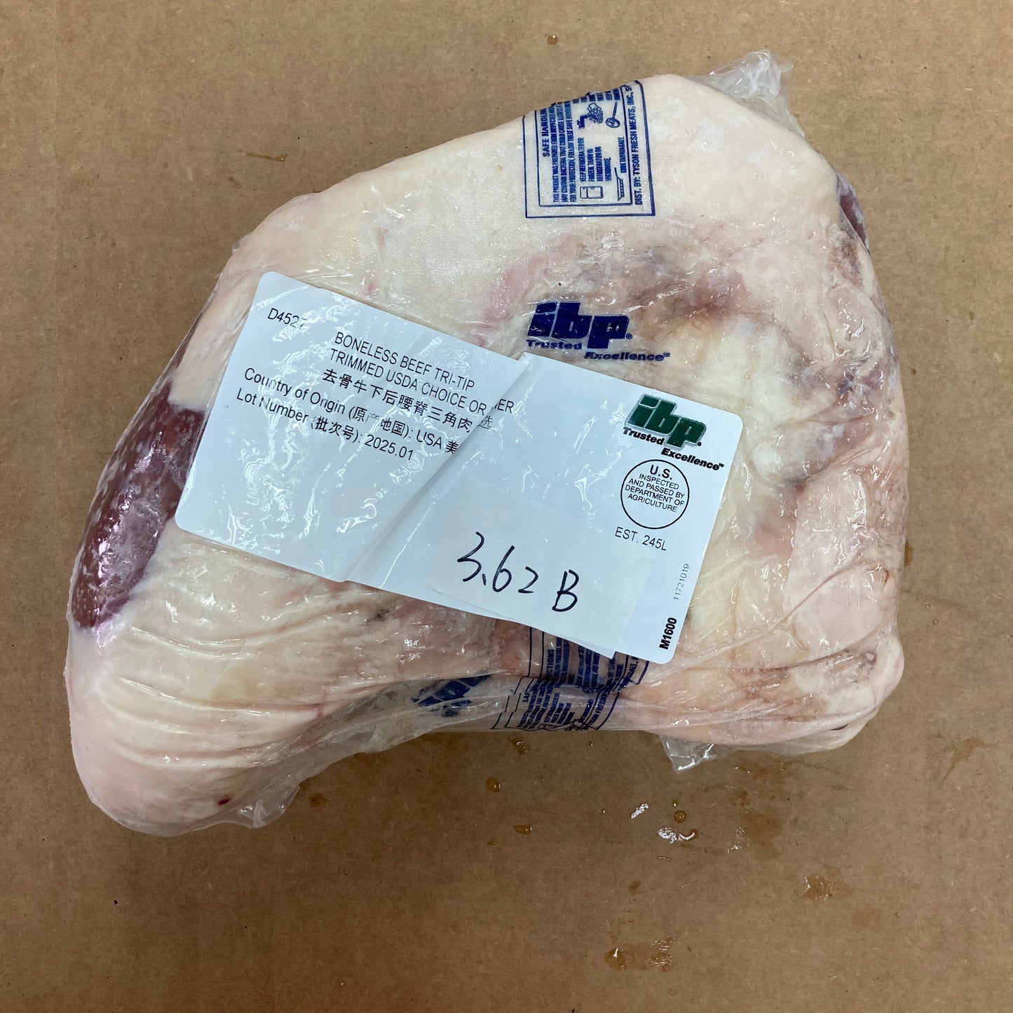 3.62 lb 原條牛肉