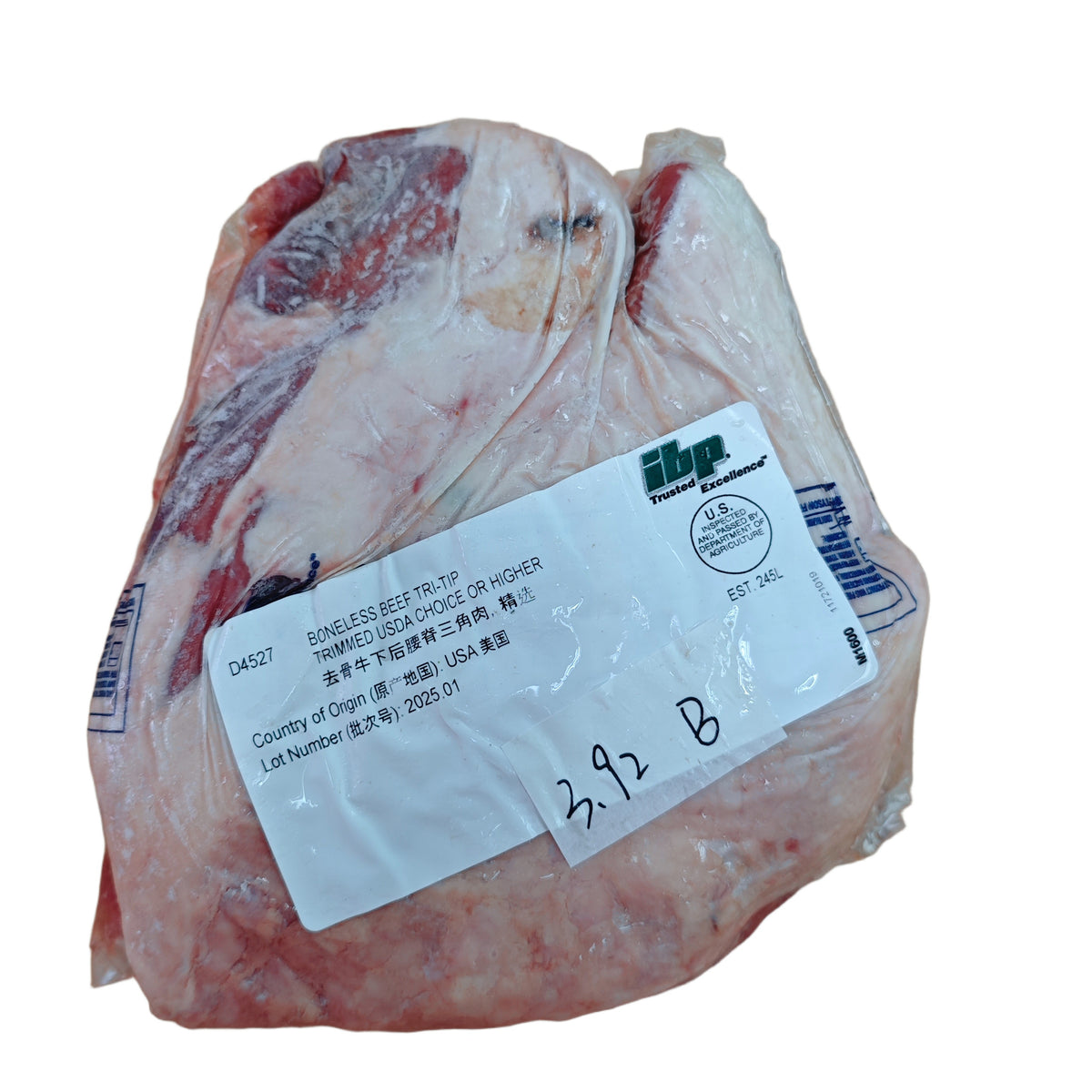 3.92 lb 原條牛肉