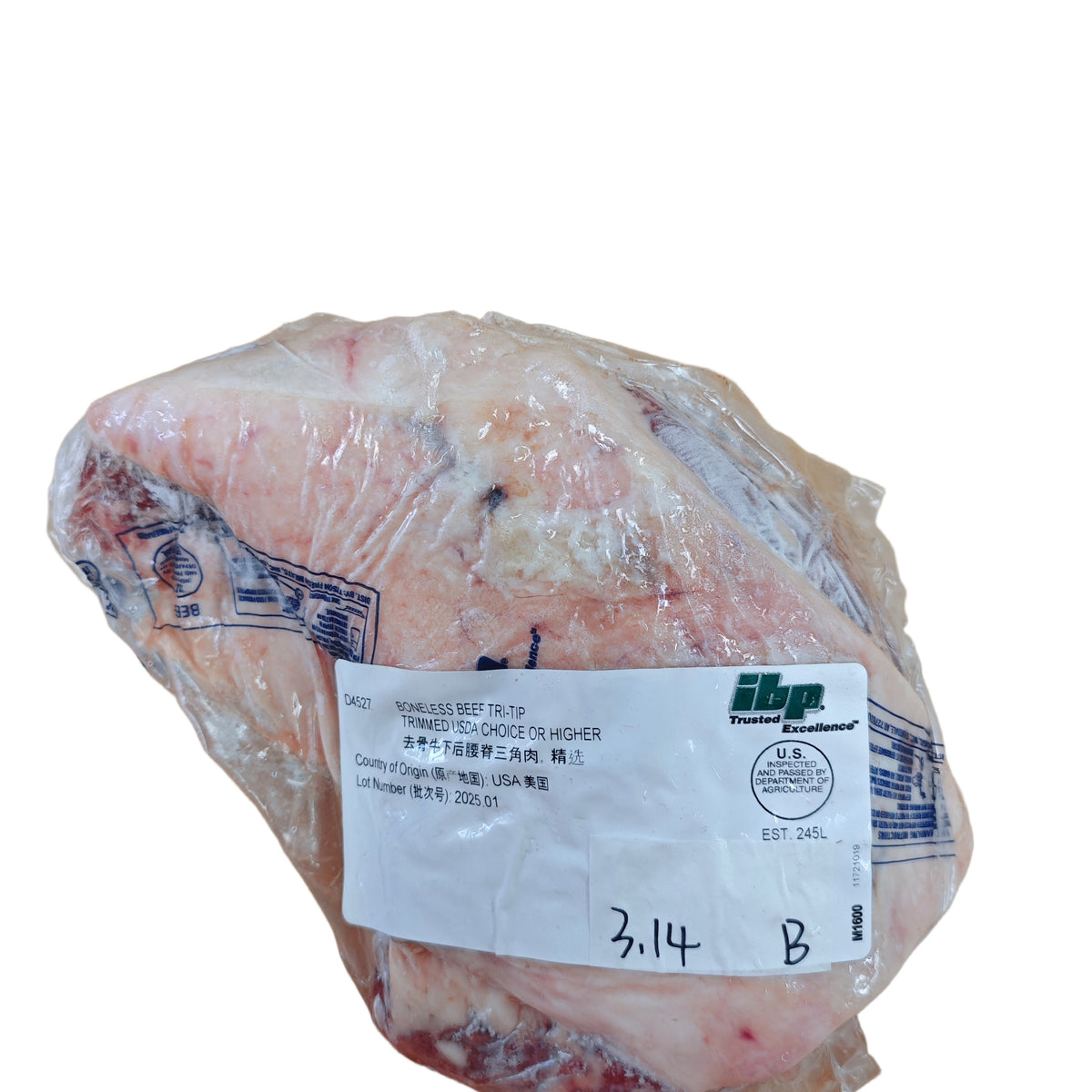 3.14 lb 原條牛肉
