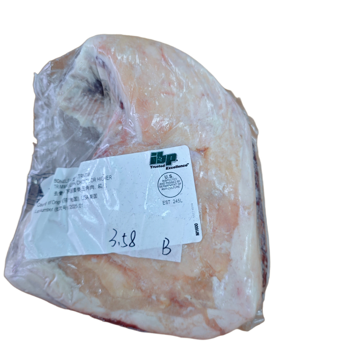 3.58 lb (2) 原條牛肉