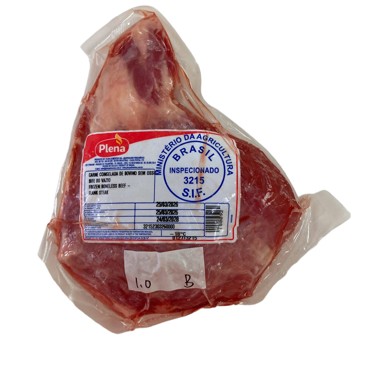 1 lb (2) 原條牛肉