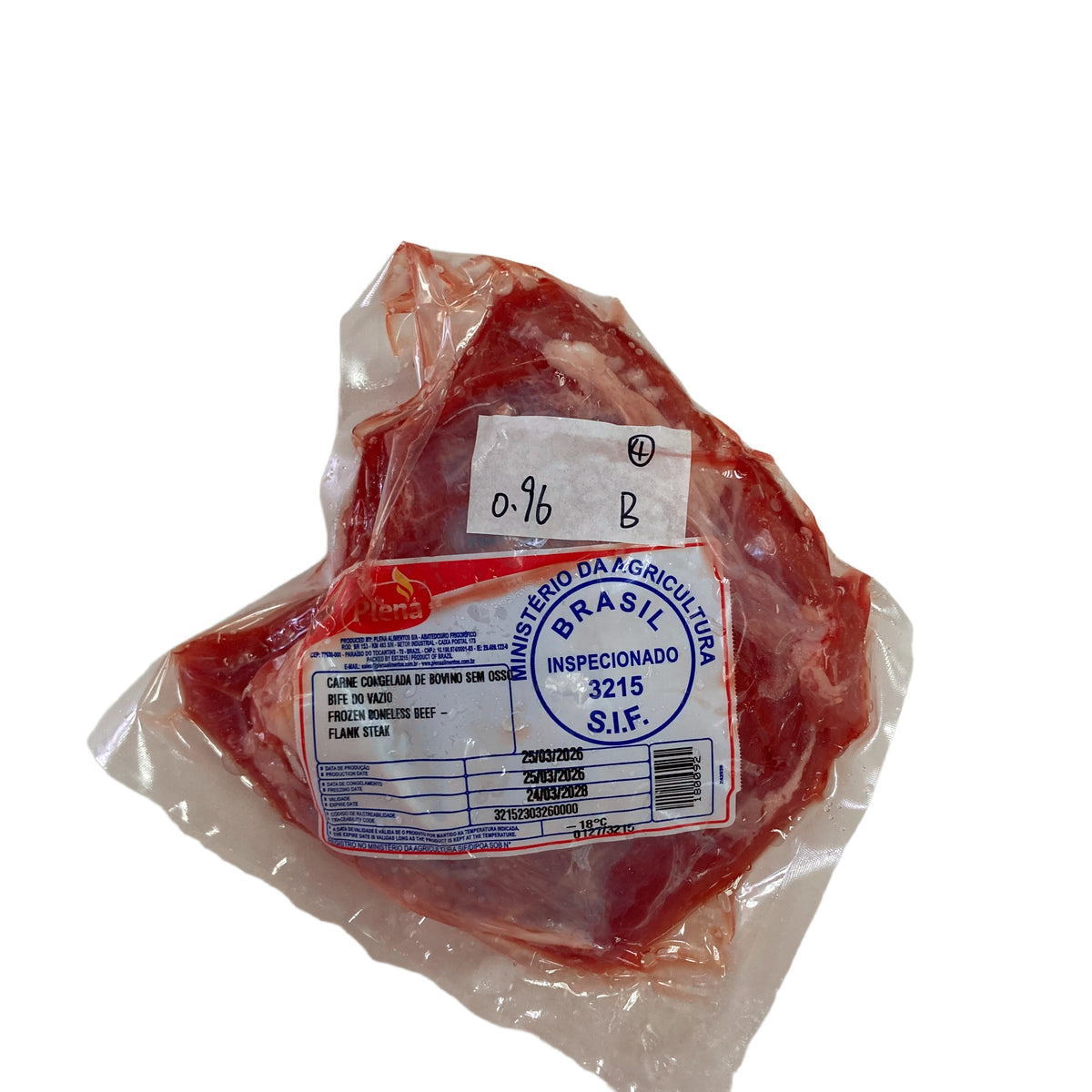 0.96 lb (3) 原條牛肉