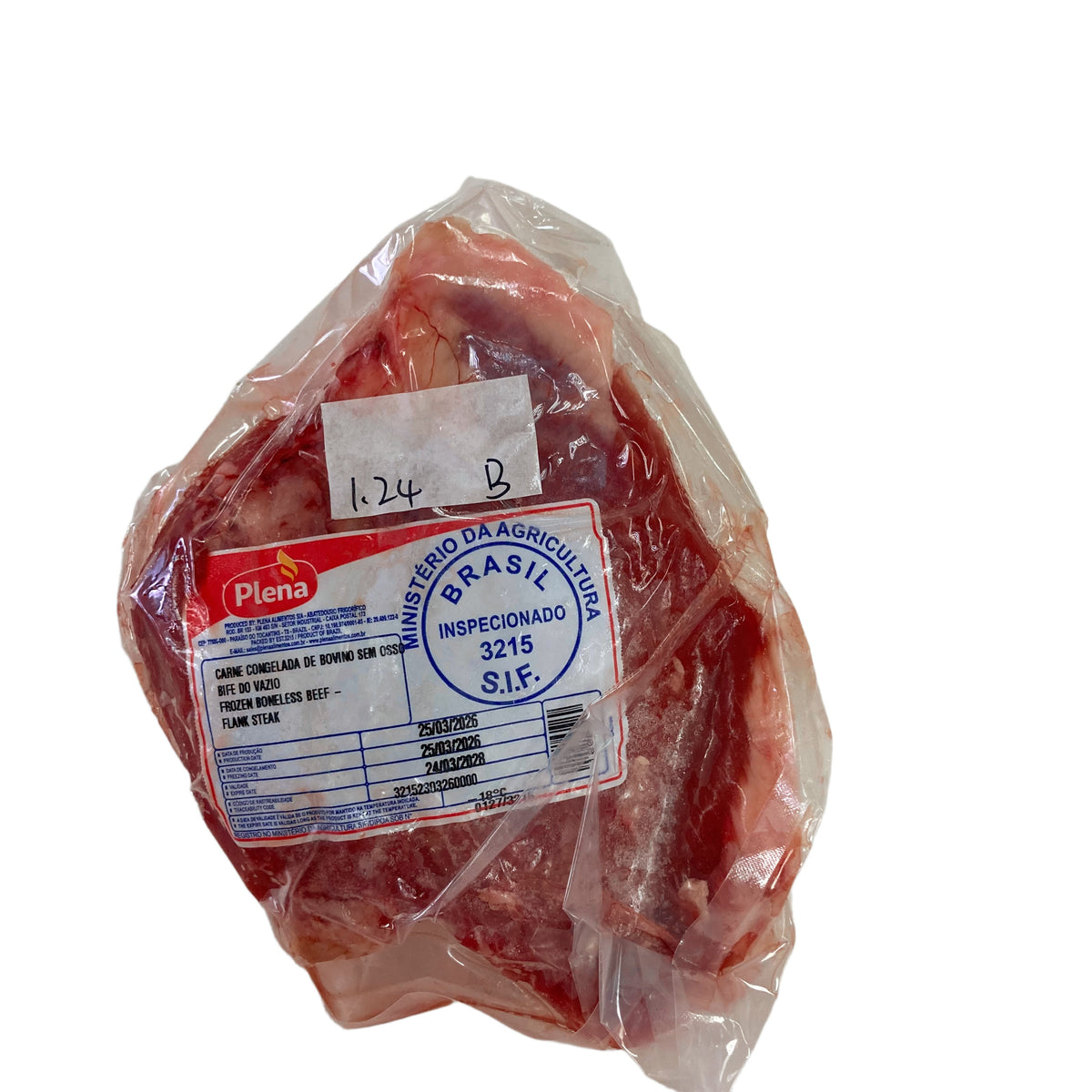 1.24 lb (2) 原條牛肉