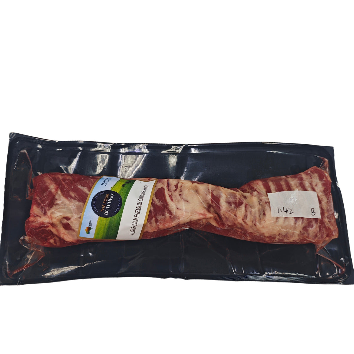 1.42 lb (2) Whole beef cut