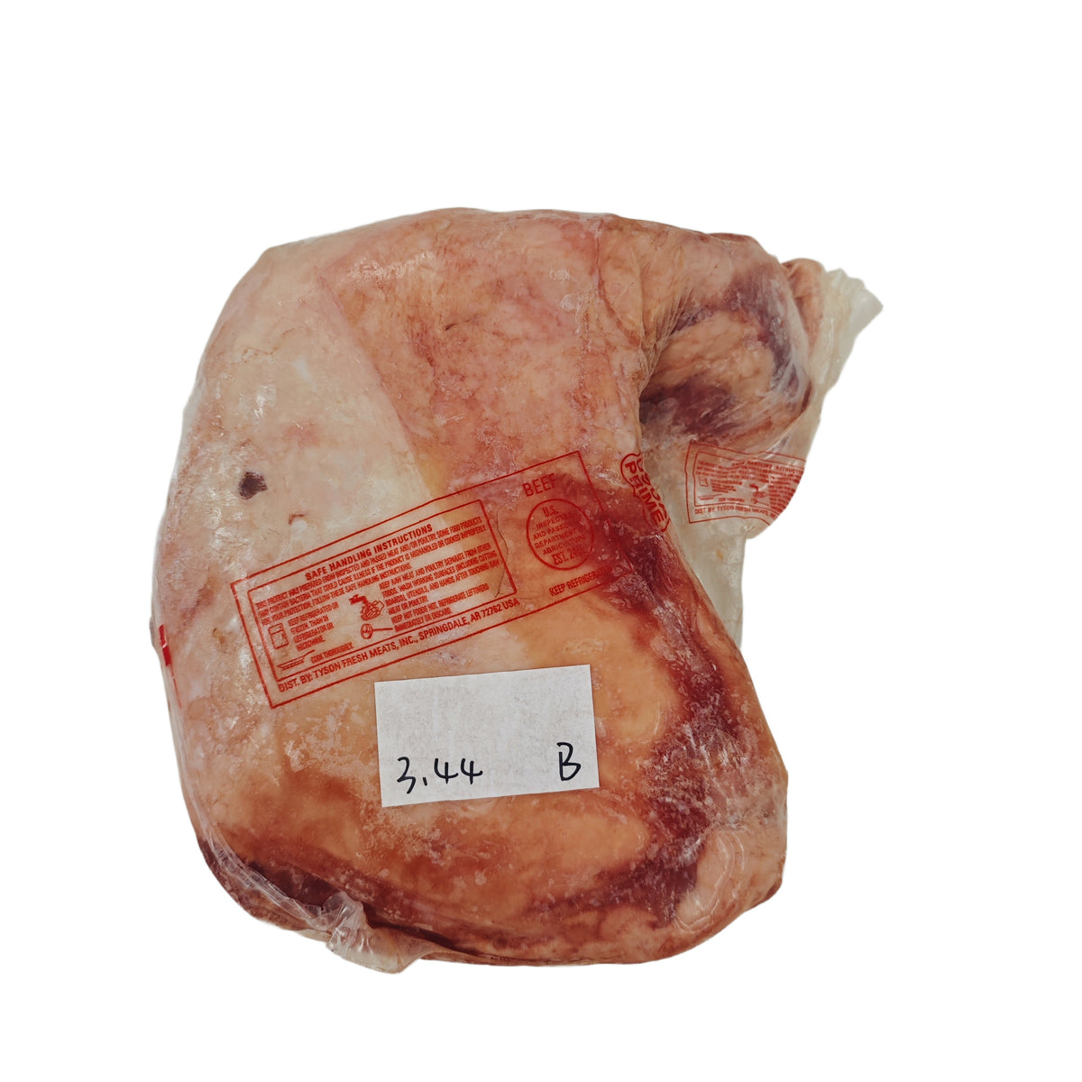 3.44 lb Whole beef cut