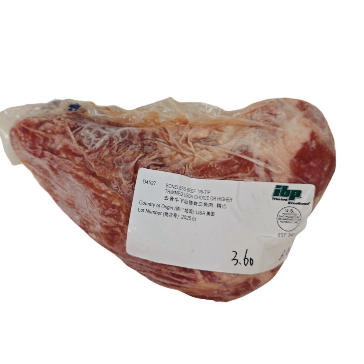 3.6 lb 原條牛肉