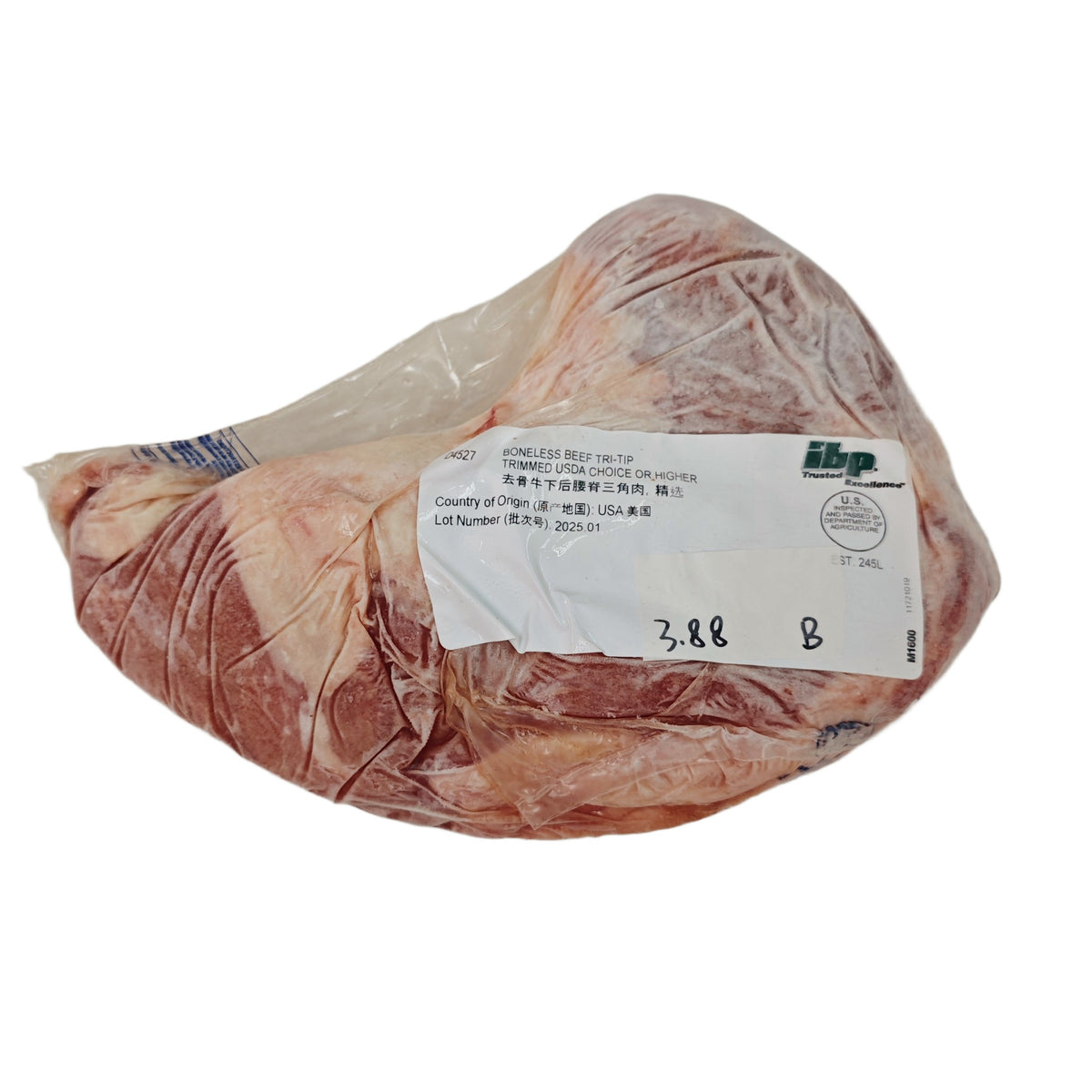 3.88 lb Whole beef cut