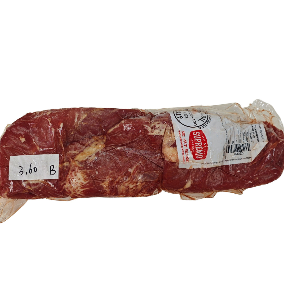 3.6 lb Whole beef cut