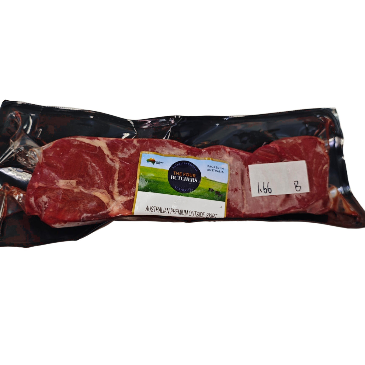 1.66 lb (2) Whole beef cut