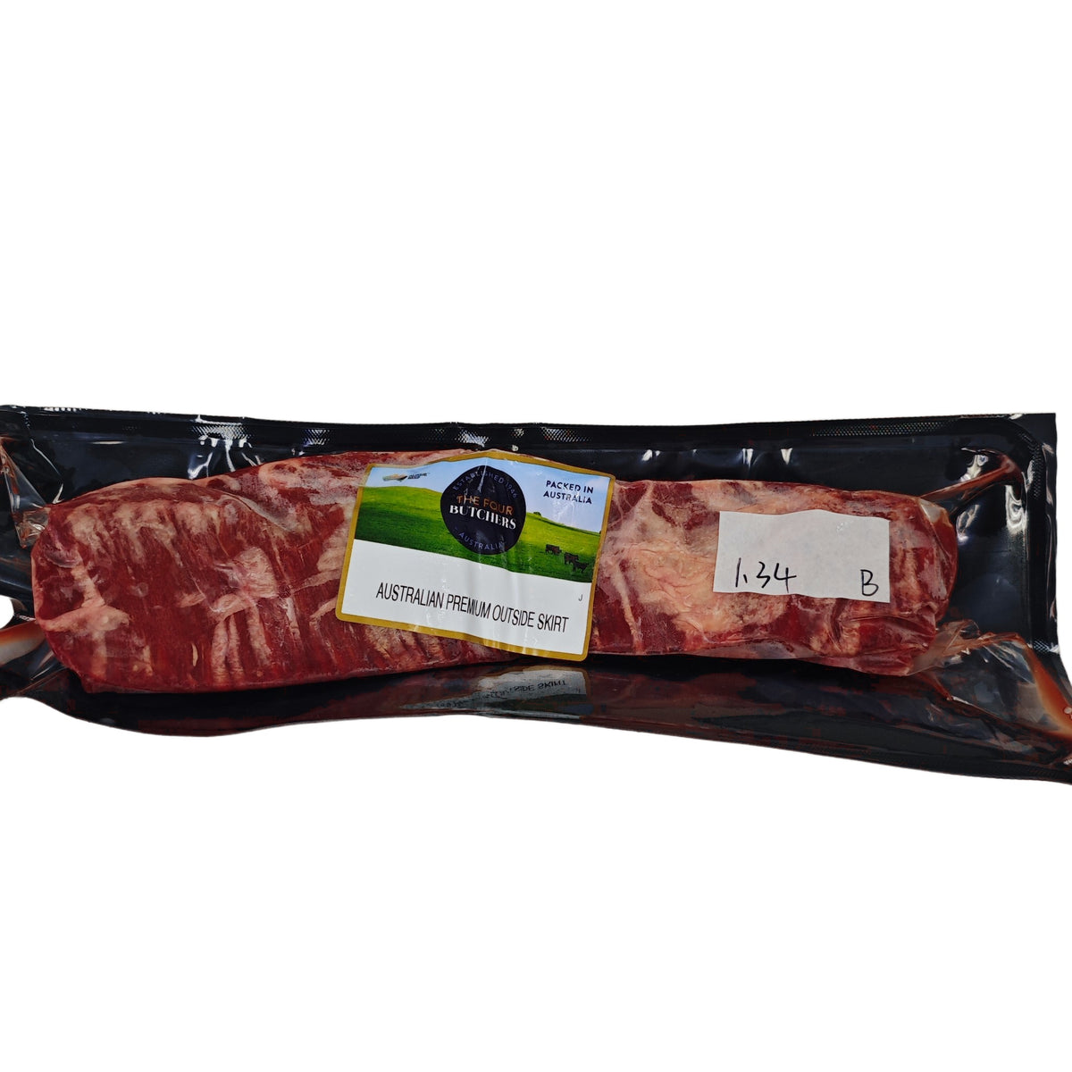 1.34 lb (2) Whole beef cut