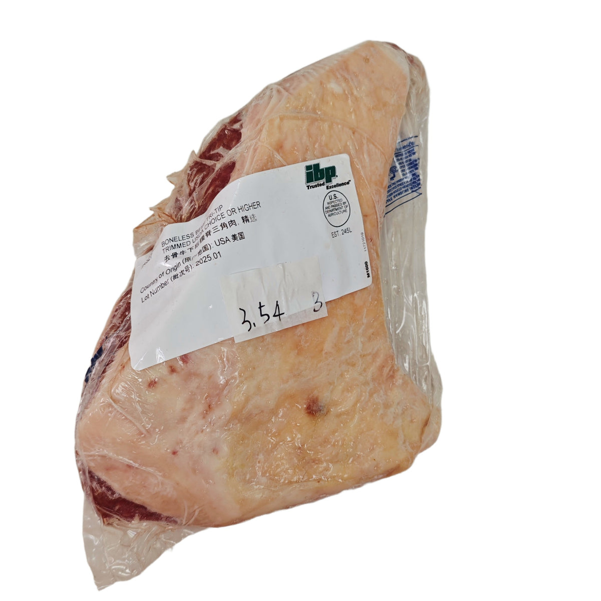 3.54 lb Whole beef cut