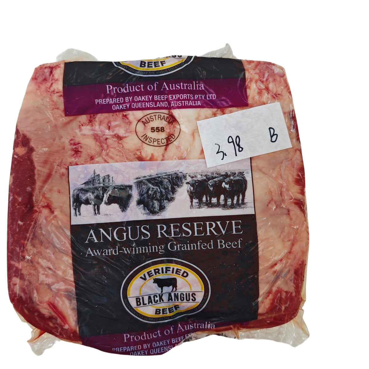 3.98 lb Whole beef cut