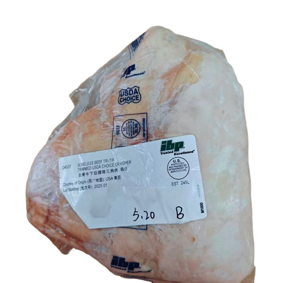 5.2 lb 原條牛肉
