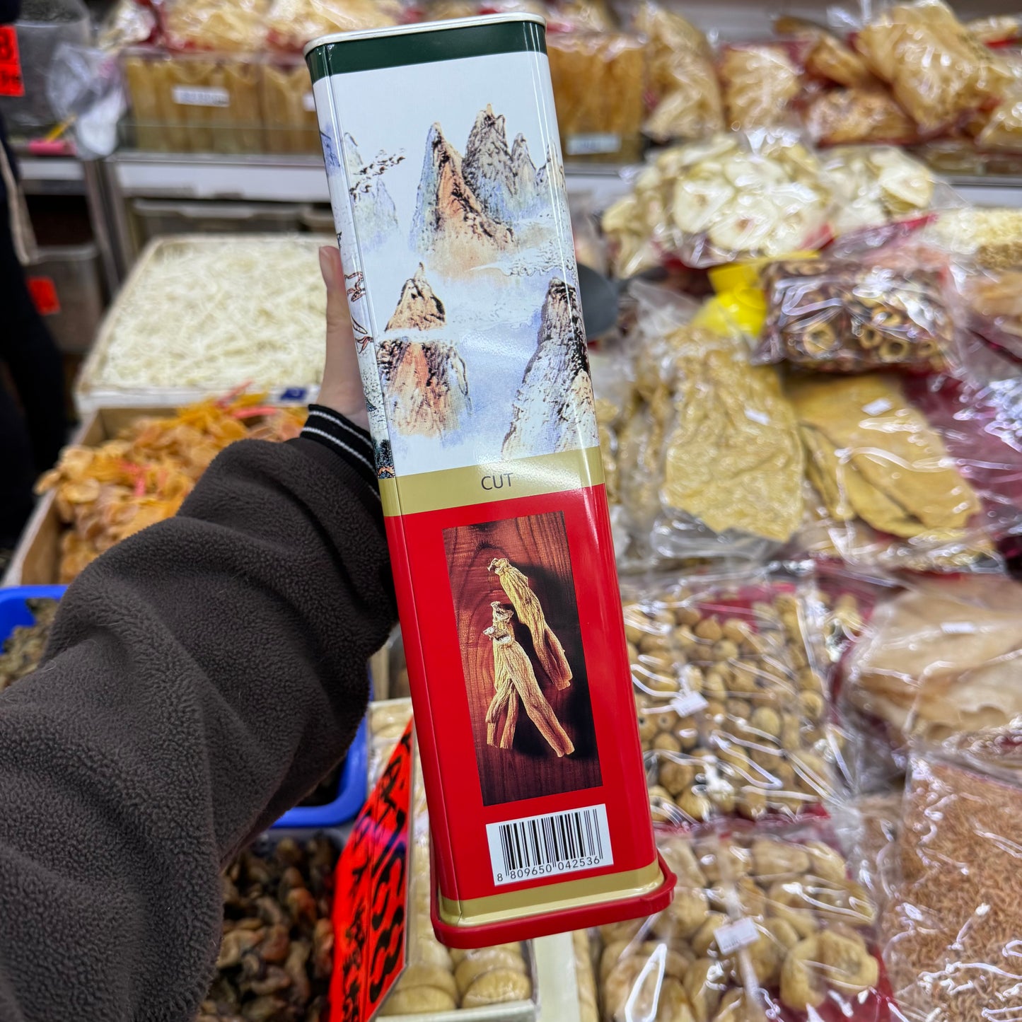 韓國🇰🇷正官庄6年紅蔘切參｜頂級補氣強身｜600g 原裝禮罐