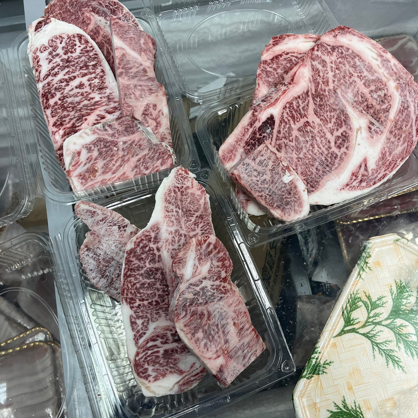 「邊角了半價賣50%Off」日本A5和牛西冷肉眼邊角料約1.1～1.2磅 特價$399.9適合韓燒用