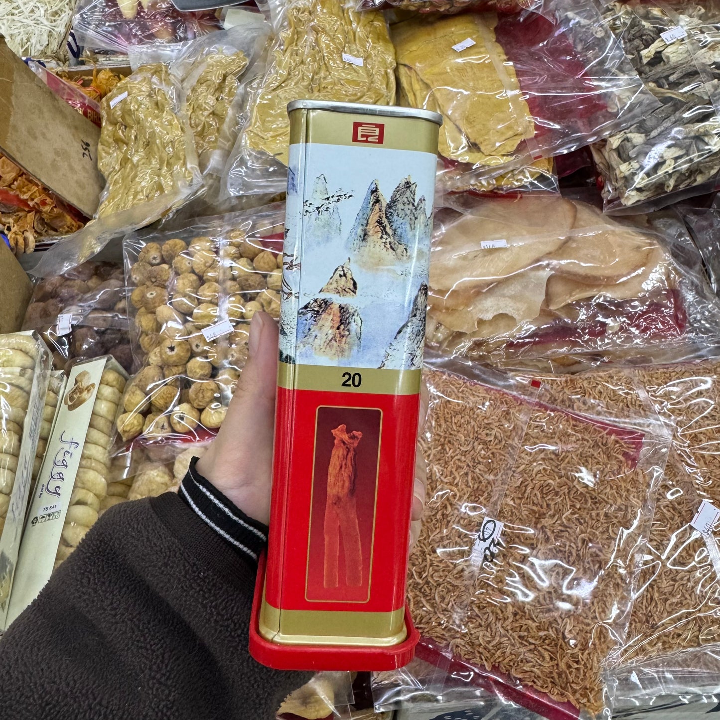 正官庄6年根高麗紅蔘（20支級）｜150g 小罐｜中高階整支紅蔘｜韓國🇰🇷原裝滋補之選