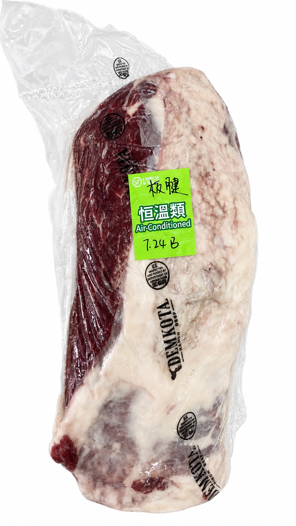 「原條牛肉」美國🇺🇸 DEMKOTA 牛板腱｜南達科他州優質牛肉｜肉味濃郁・紋理分明｜煎扒・慢煮・燒烤・火鍋｜⚠️冷凍發貨