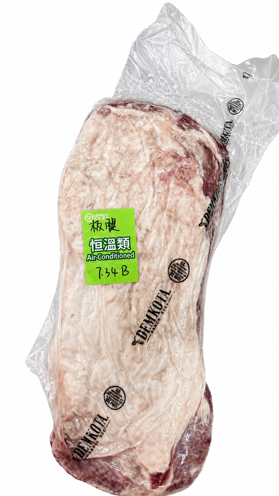 「原條牛肉」美國🇺🇸 DEMKOTA 牛板腱｜南達科他州優質牛肉｜肉味濃郁・紋理分明｜煎扒・慢煮・燒烤・火鍋｜⚠️冷凍發貨
