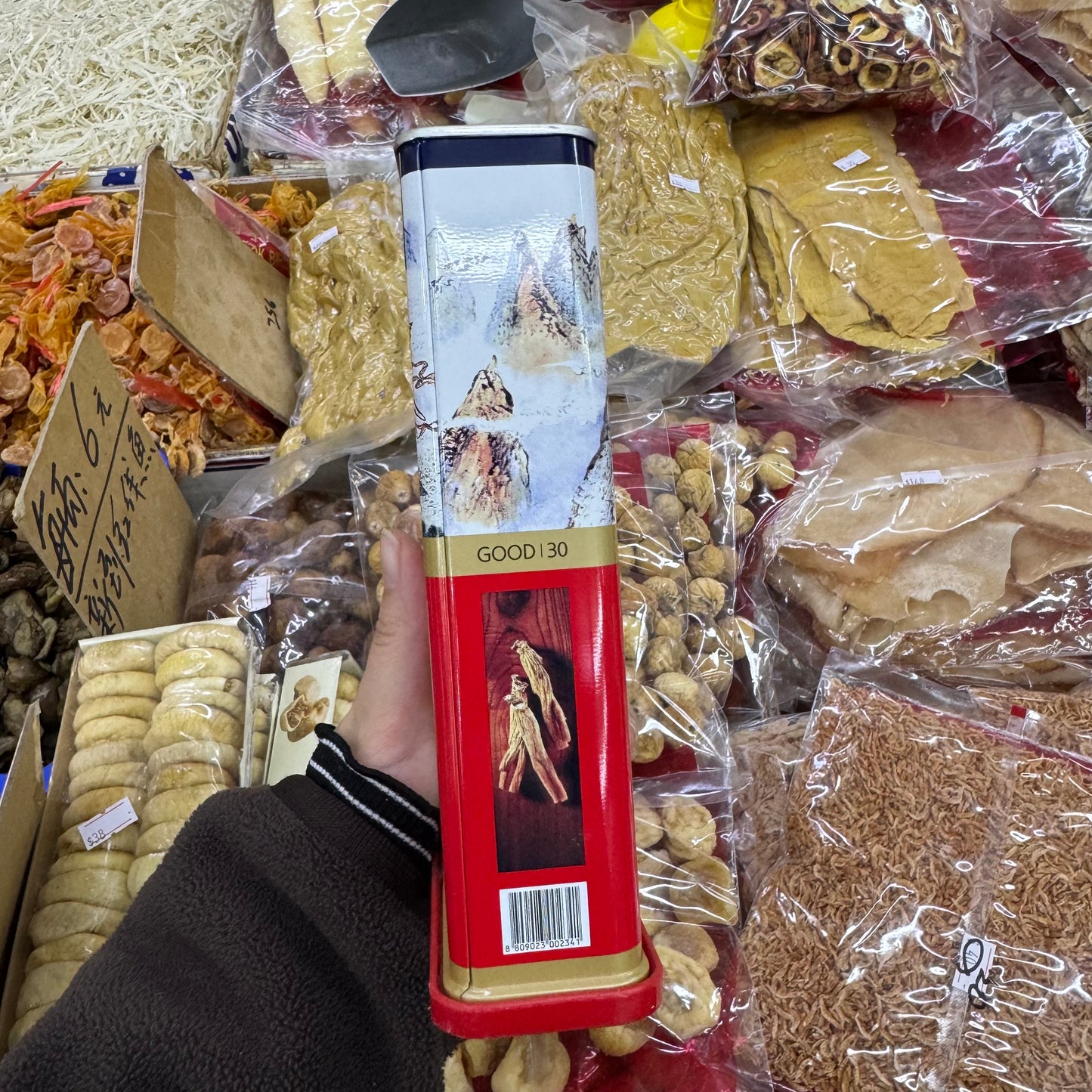 正官庄6年根高麗紅蔘（良 30）｜150g 小罐｜韓國🇰🇷原裝整支紅蔘