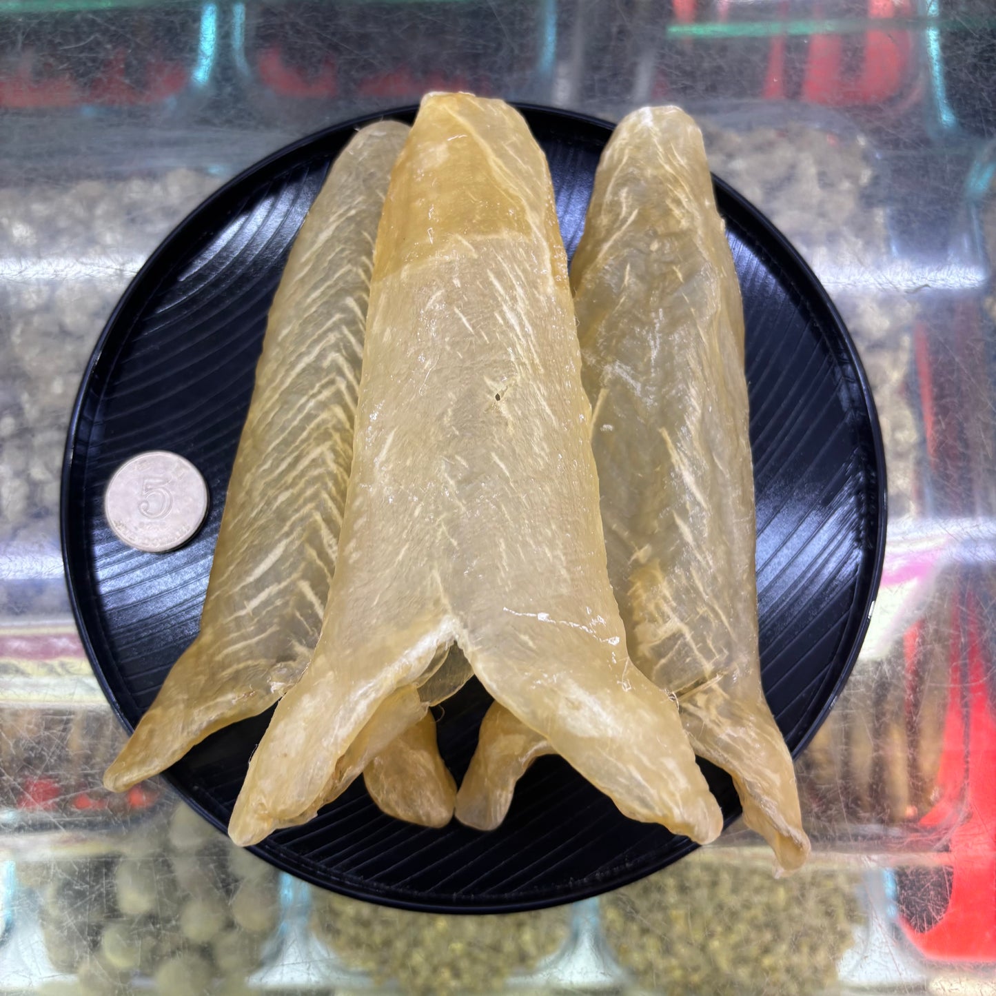 9頭珍品深海黃花膠｜大件厚身至尊級｜每袋600g｜高端滋補宴客首選｜每斤約9頭