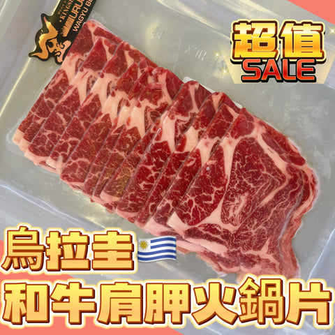 「新產品」烏拉圭🇺🇾和牛M4/5 肩胛火鍋片｜完美雪花｜150g