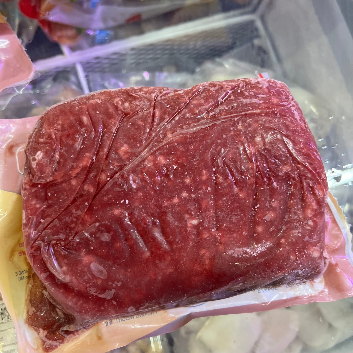 Brazilian🇧🇷 minced beef 500g | High Protein, Low Fat | Tender and Fresh Quality | Hormone-Free | Additive-Free | Suitable for Various Cooking Methods Including Frying, Stewing, Baking | Freshly Processed and Frozen | A Healthy and Delicious Choice