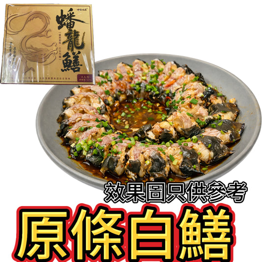 原條白鱔｜合適做豉汁蒸白鱔｜只含生魚不含調料