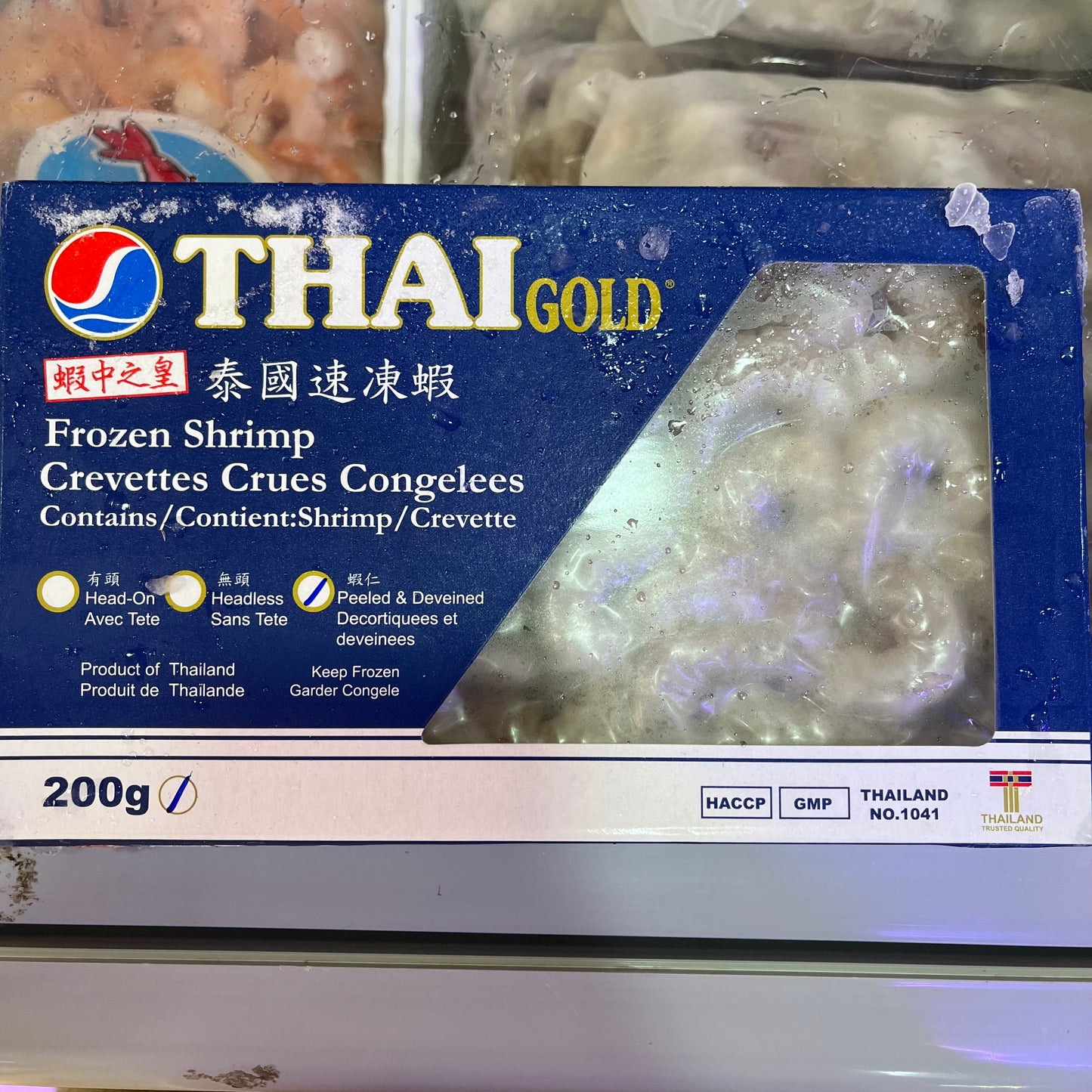 泰國🇹🇭THAI GOLD進口去殼速凍蝦｜已去除腸泥｜方便烹調 - 新樂大型批發OUTLET