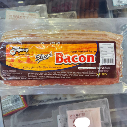 煙肉片200克｜香濃美味｜無添加劑｜高蛋白低脂肪｜適合煎炒｜即食美味｜健康美味選擇[3888856804783]