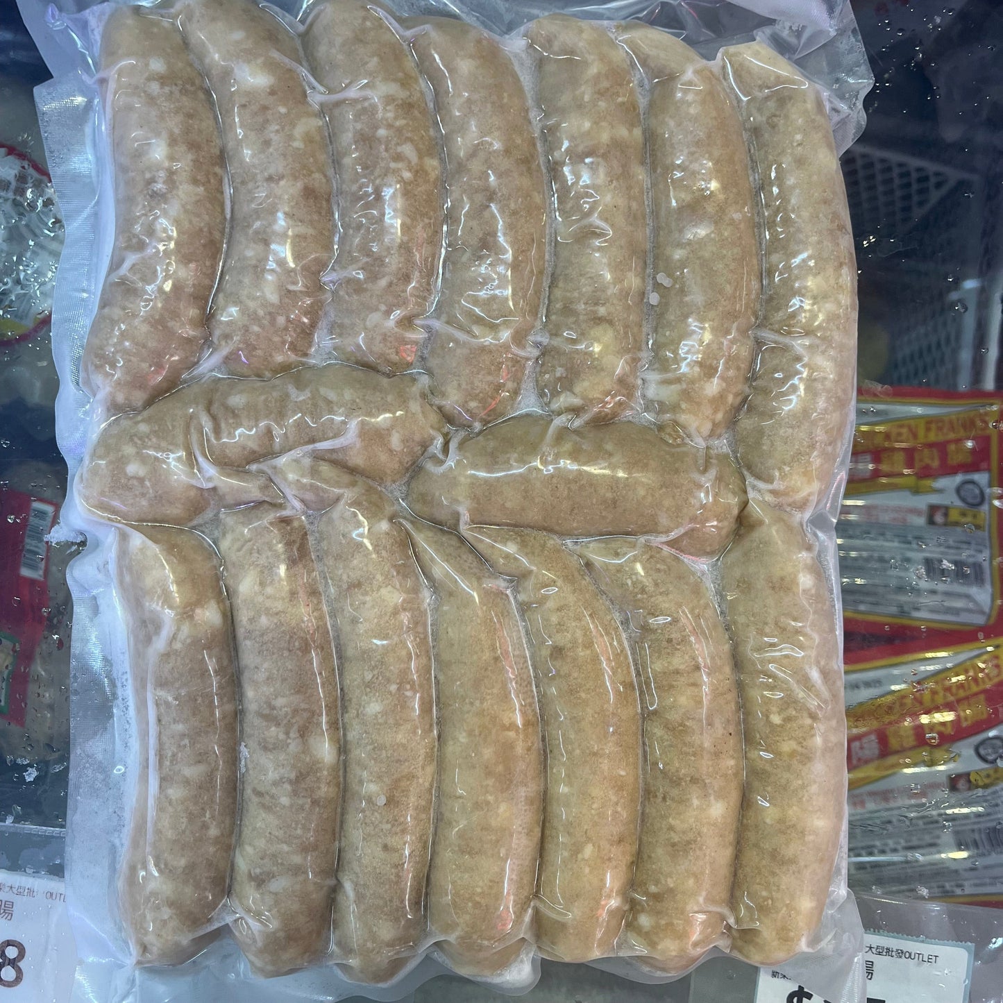 傳統早餐牛仔腸1KG｜「慕尼黑白腸」｜來自德國南部的巴伐利亞地區｜是德國及瑞士的傳統的菜式 - 新樂大型批發OUTLET